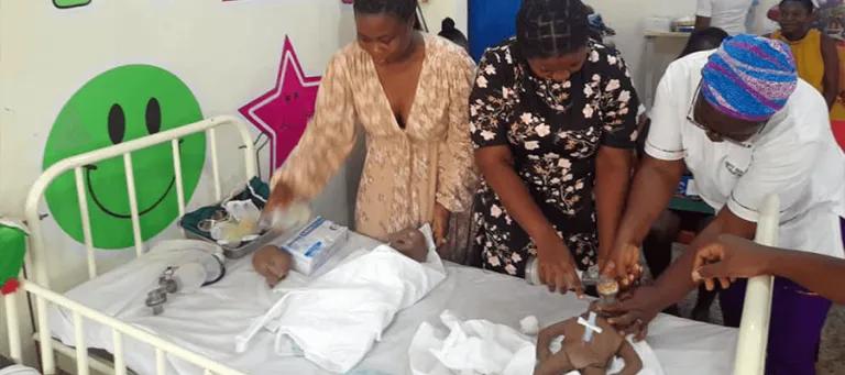 Nurses in Ghana