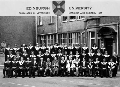 1973 graduation photo
