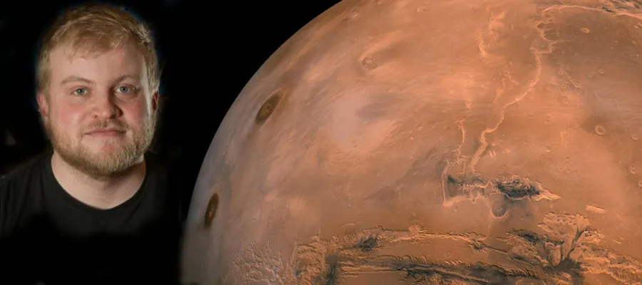 Dr Adam Stevens and the planet Mars