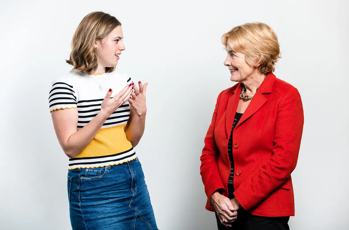 Eleri Connick and Ann Smyth