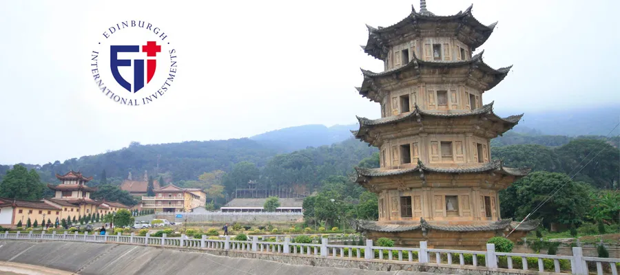Edinburgh International Investments logo and image of Putian City