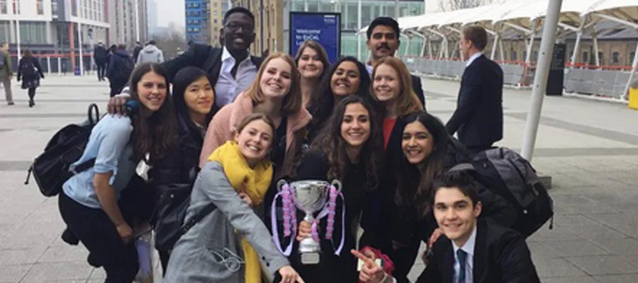 The Enactus Edinburgh team