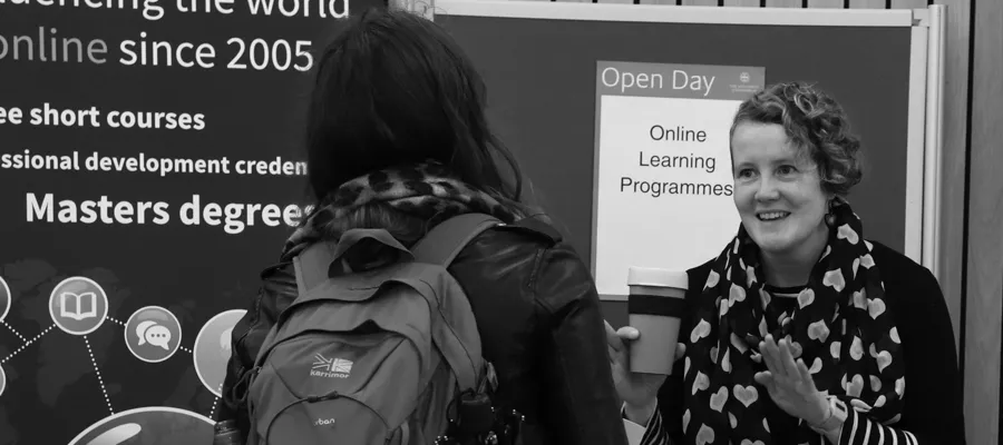 Lauren Johnston Smith at Open Day