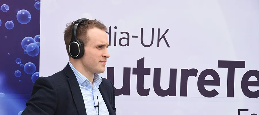 Lawrence Brown at a corporate event.