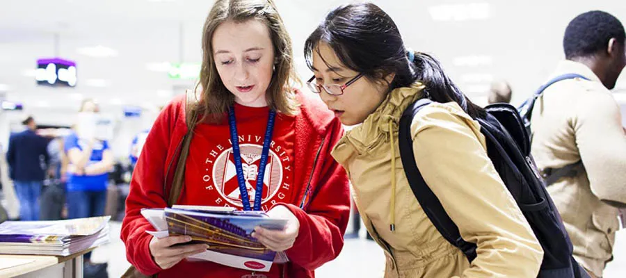 North American student recruitment event