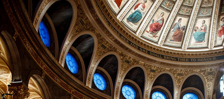 McEwan Hall interior dome detail