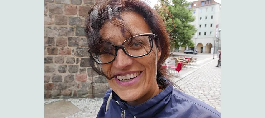 Milena Vegnaduzzo smiling