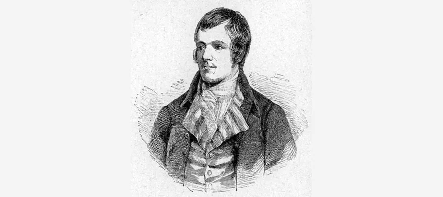 Sketch of Robert Burns