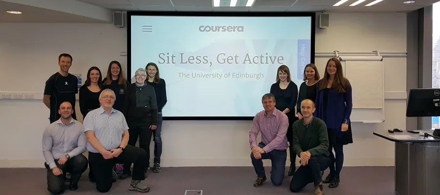 The Sit Less, Get Active MOOC team