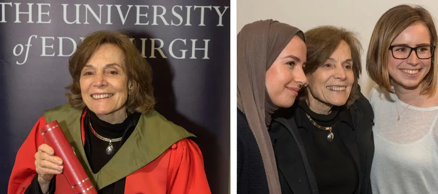 Sylvia Earle at her honorary graduation in April 2018