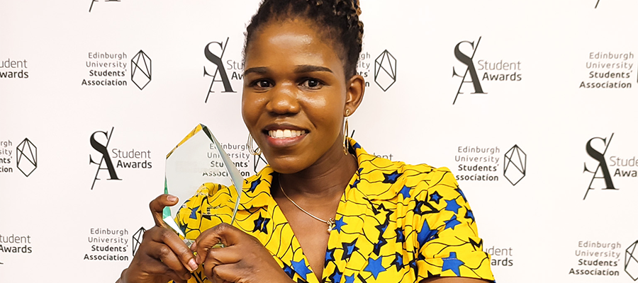 Winner of the 2024 award | Being Edinburgh | Alumni