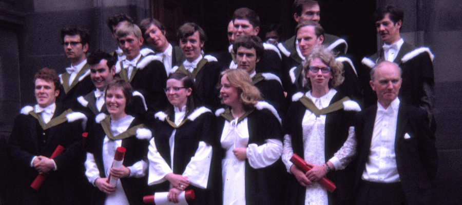 1970 BSc Agriculture graduation